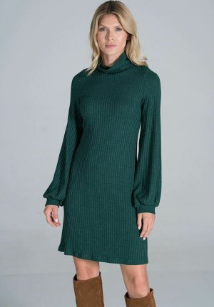 Вязаное платье , зеленый Figl