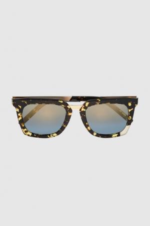 Солнцезащитные очки JPlus. Цвет: леопардовый