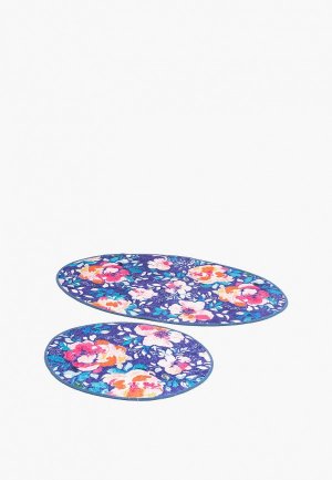 Комплект ковриков Chilai Home набор 2шт., 60x100 см, 50x60 см. Цвет: разноцветный