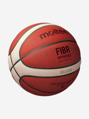 Мяч баскетбольный FIBA BG5000, Коричневый, размер 7 Molten. Цвет: коричневый