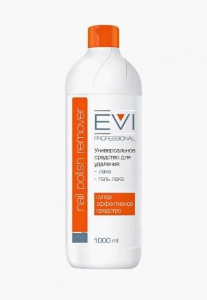 Средство для снятия гель-лака EVI Professional 1000 мл.. Цвет: прозрачный