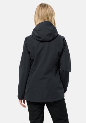 Дождевик/водоотталкивающая куртка FERNBLICK , цвет black Jack Wolfskin