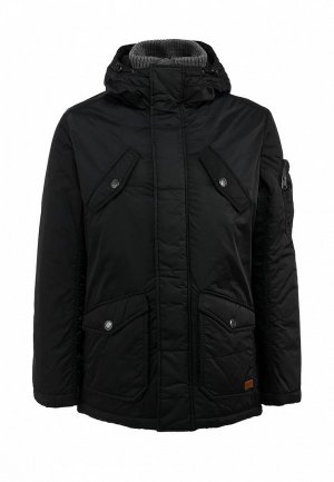 Куртка утепленная EDC by Esprit ED002EMLL484. Цвет: черный