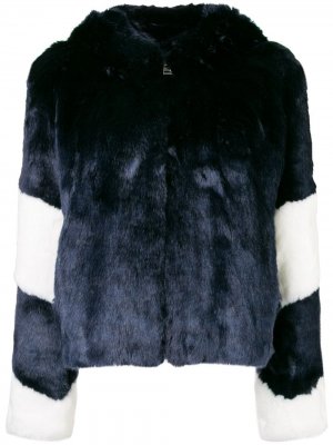 Lisa faux fur jacket La Seine & Moi. Цвет: синий