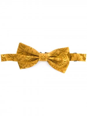 Галстук-бабочка с узором Dolce & Gabbana. Цвет: золотистый