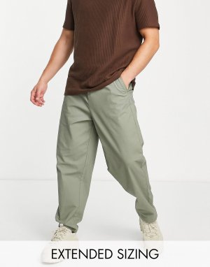 Зауженные брюки чинос светло-коричневого цвета ASOS DESIGN