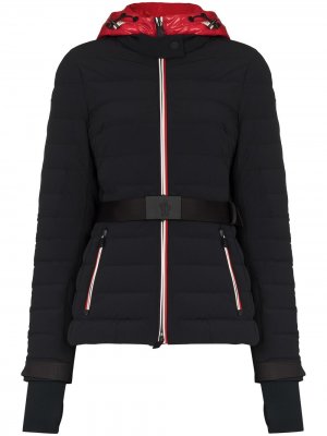 Лыжная куртка Bruche с поясом Moncler Grenoble. Цвет: черный