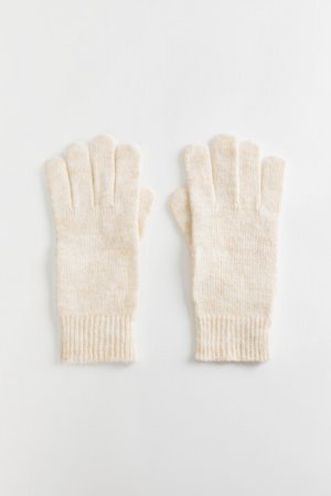 Перчатки BasicGloves вязаные с кашемиром befree. Цвет: бежевый