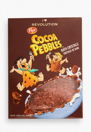 Соль для ванн I Heart Revolution x Cocoa Pebbles, 300 г. Цвет: коричневый