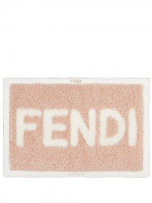 Накладка для ноутбука с логотипом Fendi. Цвет: розовый