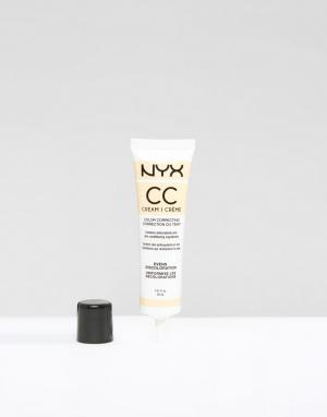 CC крем NYX Professional Make-Up Makeup. Цвет: зеленый