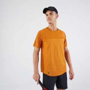 Теннисная футболка с короткими рукавами Decathlon Tts Dry, коричневый ARTENGO