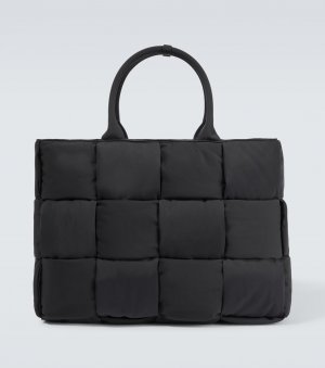 Большая мягкая сумка-тоут arco , черный Bottega Veneta