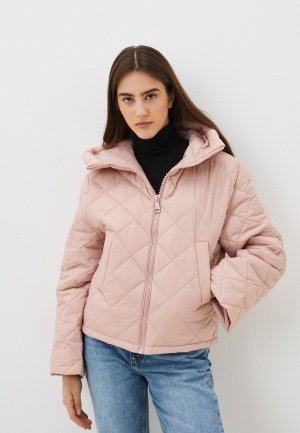 Куртка утепленная Scanndi. Цвет: розовый