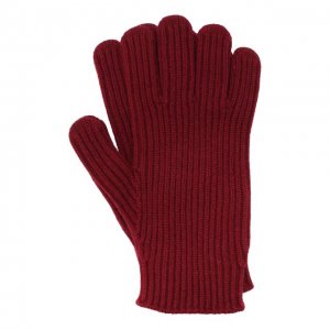 Шерстяные перчатки Inverni. Цвет: красный