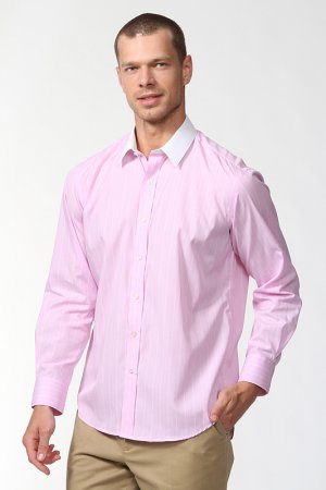 Рубашка Savile Row. Цвет: розовый