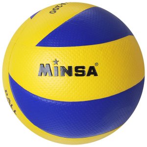 Мяч волейбольный minsa, pu, клееный, 8 панелей, размер 5 MINSA