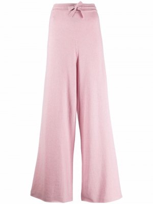 Кашемировые брюки Jil Sander. Цвет: розовый