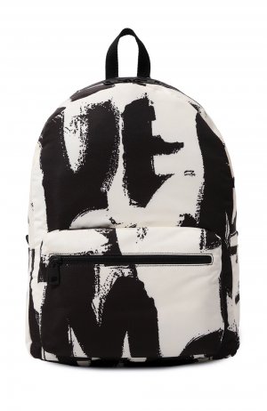 Текстильный рюкзак Metropolitan Alexander McQueen. Цвет: чёрно-белый