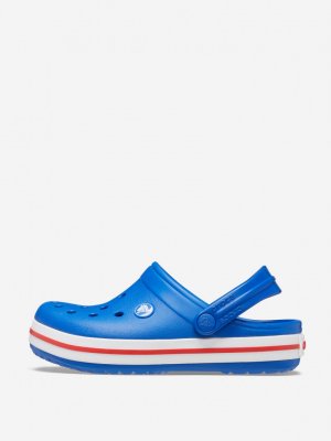 Сабо детские Crocband Clog K, Синий Crocs. Цвет: синий