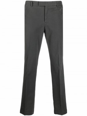 Прямые брюки чинос с карманами Pt01. Цвет: серый