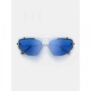 Солнцезащитные очки , голубой FAKOSHIMA. Цвет: голубой
