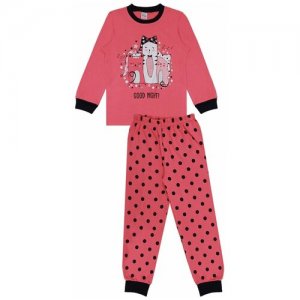 Пижама для девочек kids цв. арбузный р.134 6534-01 Bonito