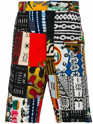 African patchwork shorts Engineered Garments. Цвет: разноцветный