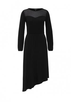 Платье LOST INK CONSTANCE YOKE DETAIL DRESS. Цвет: черный