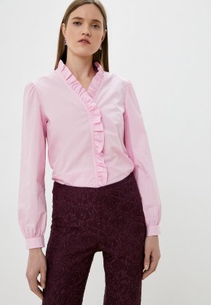 Рубашка Zyzywear. Цвет: розовый