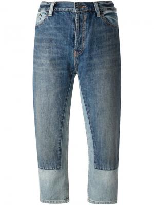 Укороченные джинсы свободного кроя Marc By Jacobs. Цвет: синий