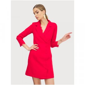 Платье , размер 44, красный BrandStoff. Цвет: алый/красный
