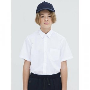 Школьная рубашка , размер 128-134, белый Nota Bene. Цвет: белый