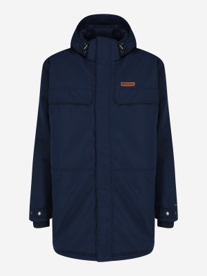 Куртка утепленная мужская Rugged Path Parka, Plus Size, Синий Columbia. Цвет: синий
