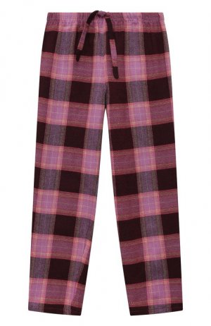 Пижамные брюки MC2 Saint Barth. Цвет: бордовый