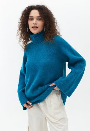 Вязаный свитер SOFT TOUCH LOOSE FIT , цвет deep lagoon OXXO