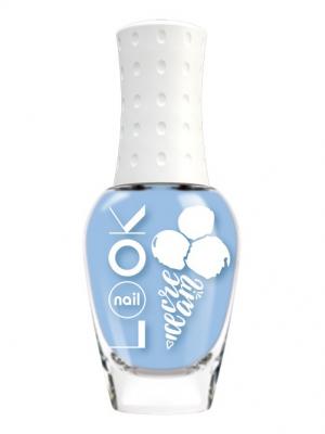 Лак для ногтей Yummy Ice Cream 31495 Blue Marshmallow nailLOOK. Цвет: голубой