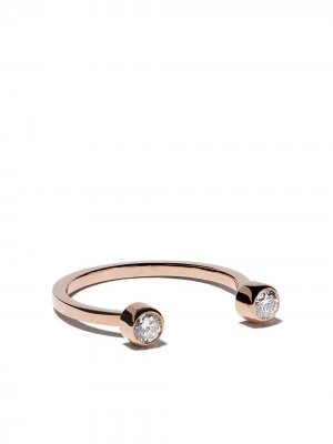 Золотое кольцо Mademoiselle Else с бриллиантами Vanrycke. Цвет: розовый