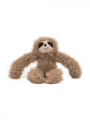 Мягкая игрушка Bonbon Sloth Jellycat. Цвет: коричневый