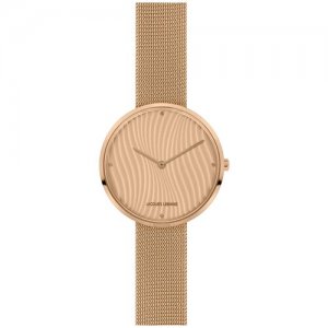 Наручные часы JACQUES LEMANS Design collection, золотой. Цвет: розовый