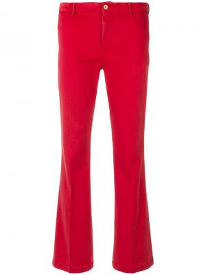 Расклешенные брюки Pt01. Цвет: красный