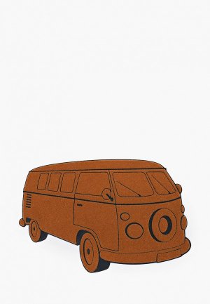 Коврик придверный Balvi Van, 70x47x0.5 см. Цвет: коричневый