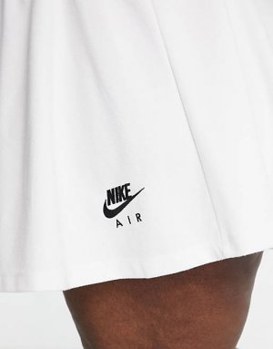 Белая юбка из пике Air Plus Nike
