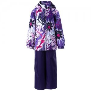 Комплект верхней одежды размер 116, фиолетовый Huppa. Цвет: фиолетовый