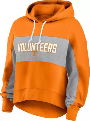 Оранжевый пуловер с капюшоном для женщин NCAA Tennessee Volunteers Fanatics