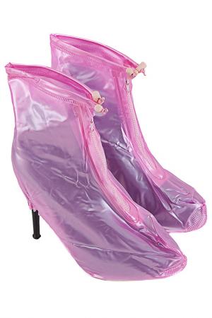 Дождевики для обуви HOMSU. Цвет: розовый
