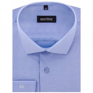 Рубашка , размер 174-184/39, голубой BERTHIER. Цвет: голубой