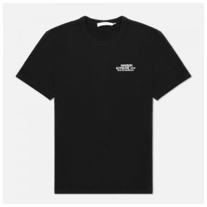 Мужская футболка Small Rue Richelieu Classic чёрный , Размер S Maison Kitsune. Цвет: черный