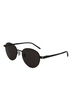 Солнцезащитные очки Saint Laurent. Цвет: чёрный