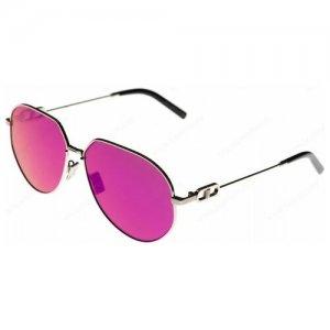 Солнцезащитные очки Christian Dior LINK A1U F0D7 61 [Dior 61]. Цвет: серебристый